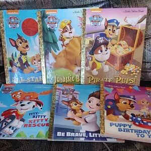 Nickelodeon PAW Patrol Adventure Book Set - Blue, Yellow, Brown